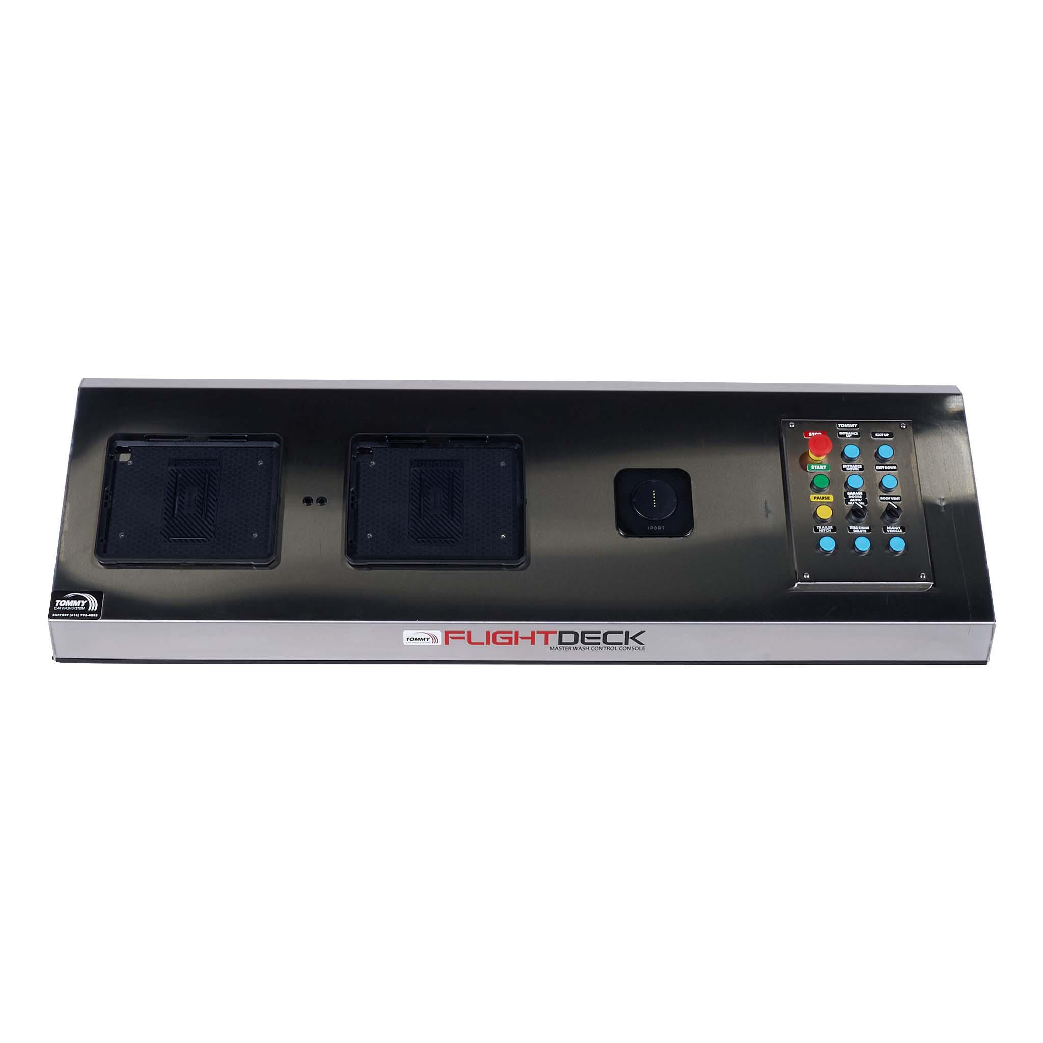 flight deck control console